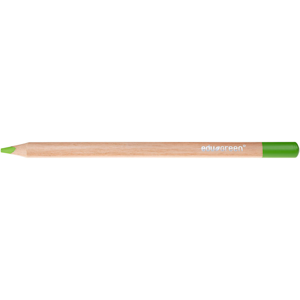 EDU3 EDUGREEN JUMBO -Bleistifte, Füllung 5 mm, hellgrün, 10 Stück 1 Box