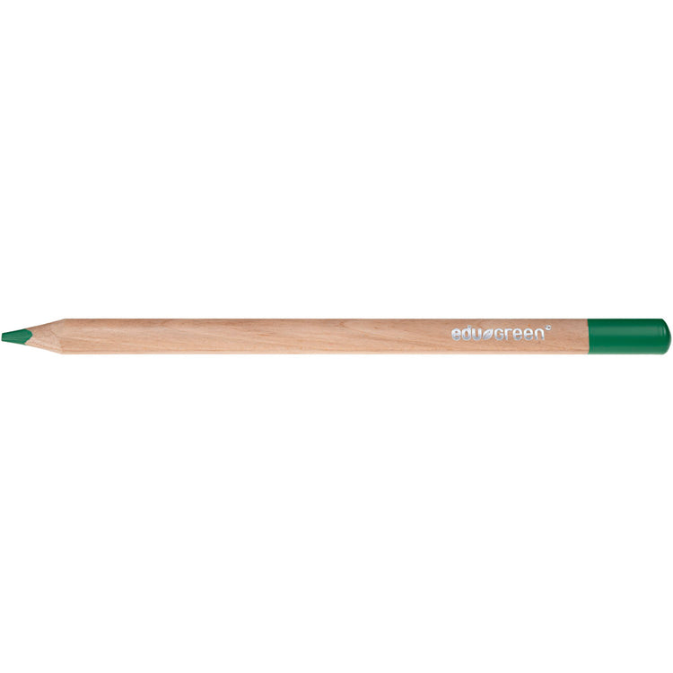 Edu3 ödergrün jumbo farbig stifte, füllt 5 mm, grün, 10 Stück 1 Box