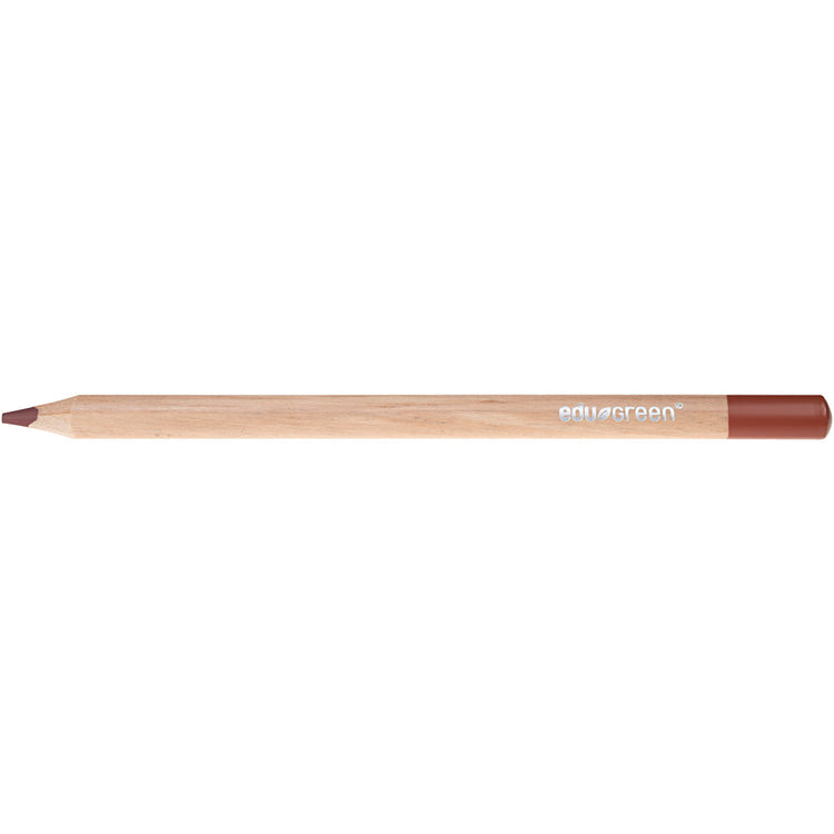 Edu3 ödergrün jumbo farbig stifte, füllt 5 mm, braun, 10 Stück 1 Box