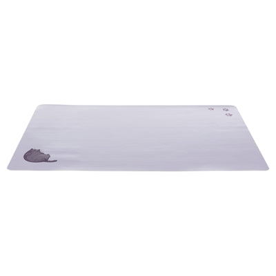 Trixie placemat dicke Katze grau