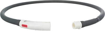Trixie -Kragen USB Silicon Luminous wiederaufladbar Schwarz
