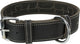 Trixie Hundehalsband Rustikales Fettleder Herzschlag Schwarz