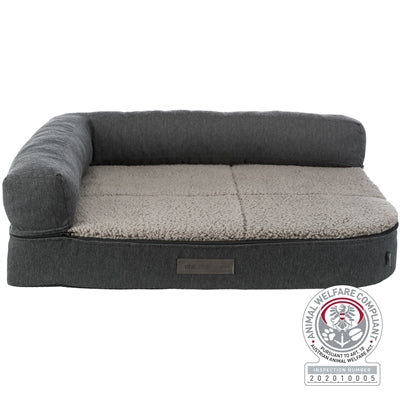 Trixie Vital Hundekorb Sofa Bendson orthopädisch grau