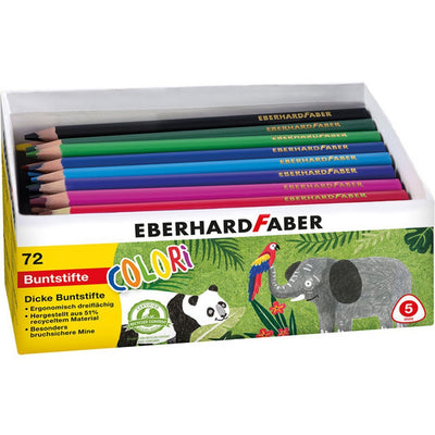 Eberhard Faber EF-511471 Jumbo Ergonomic Farmed Bleistifte 72 Stücke