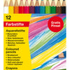 Eberhard Faber Eberhard Faber EF-516012 Aquarel Bleistiftkarton mit 12 Teilen mit Pinsel