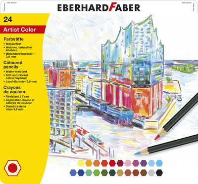 Eberhard Faber Eberhard Faber EF-516124 Colplants Metall Metui A 24 Stücke
