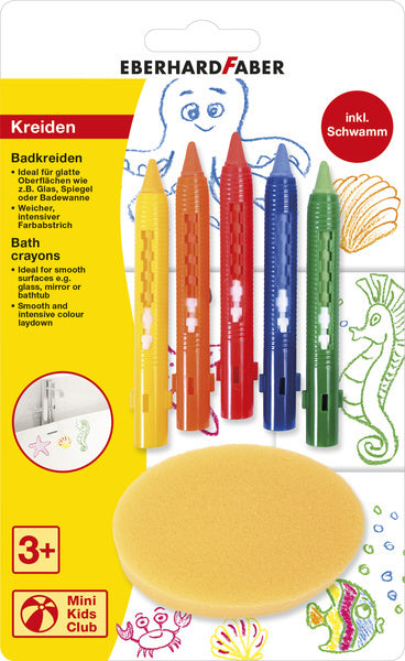 Eberhard Faber Eberhard Faber EF-524105 Badekapitel mit Schwamm 5 Stücke