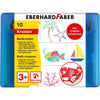 Eberhard Faber EF-524110 Bad Kreide 10 Stück Aufbewahrungsbox inkl. 5 Muster