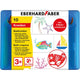 Eberhard Faber EF-524110 Bad Kreide 10 Stück Aufbewahrungsbox inkl. 5 Muster