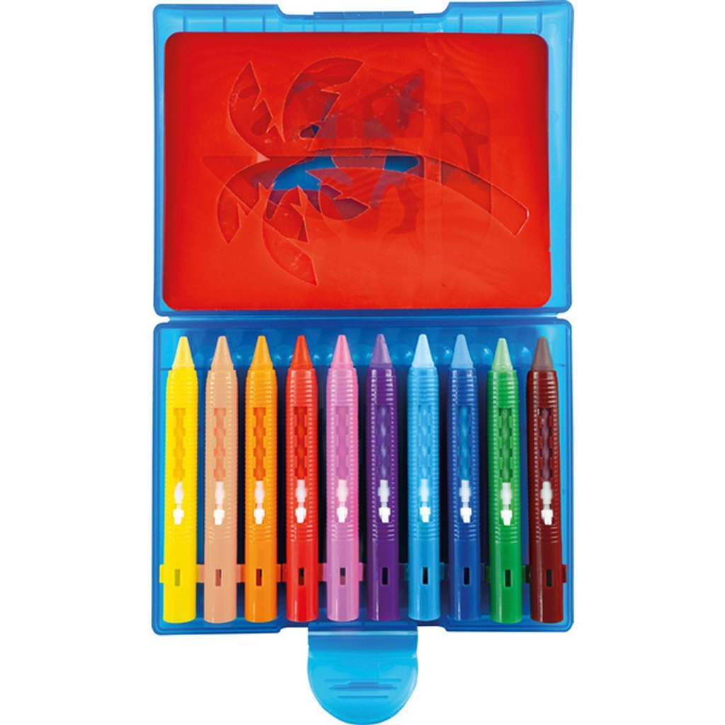 Eberhard Faber EF-524110 Bad Kreide 10 Stück Aufbewahrungsbox inkl. 5 Muster