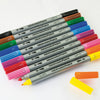 Eberhard Faber Eberhard Faber EF-550010 Filzstifte Duo 0,8+1-3 mm Assorti Hülle von 10 Teilen