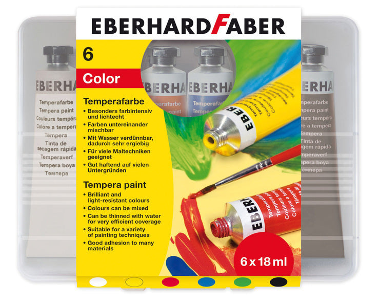 Eberhard Faber Eberhard Faber EF-575505 Page Paker 6 Farben Tube 18 ml