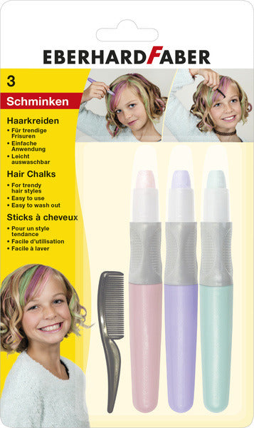 Eberhard Faber Eberhard Faber EF-579202 Haarcrif 3 Pows Pose, Pauth, Türkis