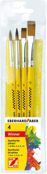 Eberhard Faber Eberhard Faber EF-579921 Pinselset Synthetische Größe 4-6-8-12