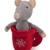 Rosenholzmaus in Tee Tasse Plüsch