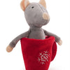 Rosenholzmaus in Tee Tasse Plüsch