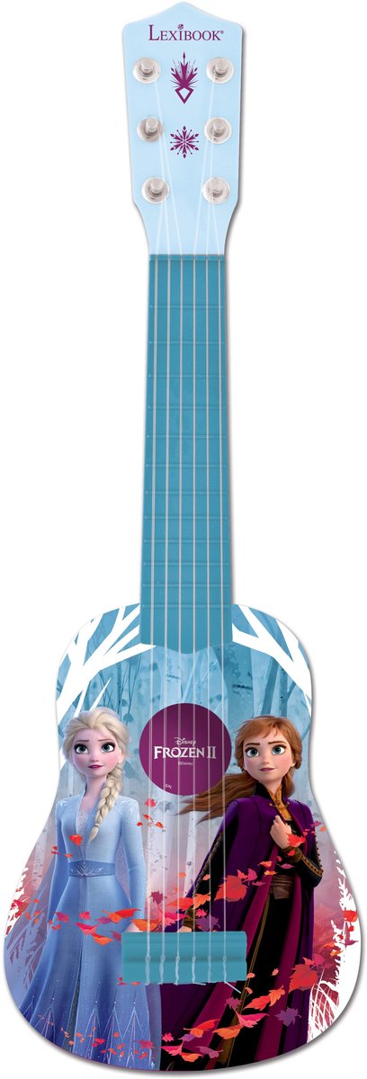 Disney Frozen-Gitarre-53 cm-blau – Größe Einheitsgröße