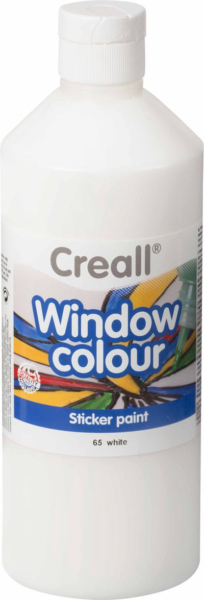 CRARL -Fensterfarbe weiß, 500 ml
