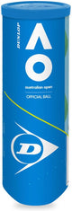 Dunlop - Australian Open Tennisbälle - Gelb - 3 Stück
