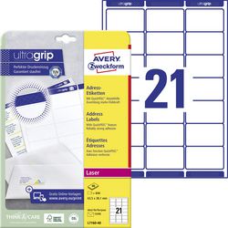 Adressetiketten aus Avery-Zweckform-Quickpeel™-Papier