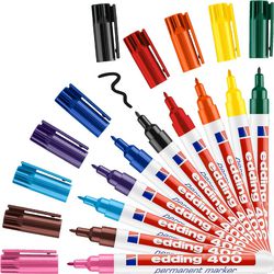 Edding -Marker 400, Liniendicke 1 mm, verschiedene Farben, 10 Stück 1 Box
