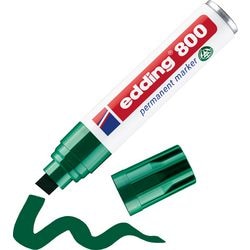 Permanentmarker edding 800 grün 4-12 mm abgeschrägte Spitze