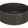 Trixie Food Bowl Trinkbehälter Welle Keramikgrau