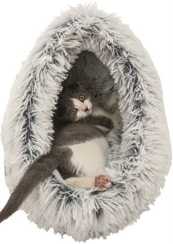 Trixie-Katzenkorb Iglo Harvey Grey White-Black