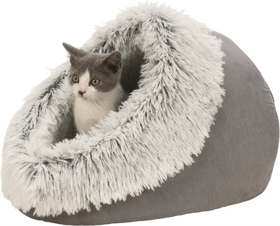 Trixie-Katzenkorb Iglo Harvey Grey White-Black