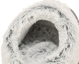 Trixie-Katzenkorb Iglo Harvey Grey White-Black - afbeelding 4