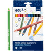 Edu3 Edu Jumbo Buntstift, Stärke 10 mm, Mine 6,25 mm, verschiedene Farben, 12 Stück 1 Box