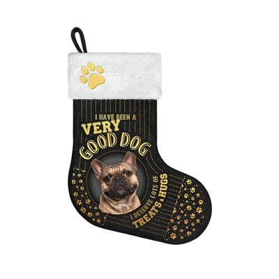 Viele Geschenke Weihnachten Socken französische Bulldoggen schwarz