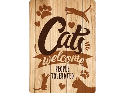 Viel Geschenke Waakkord Blik Cats willkommen Menschen toleriert