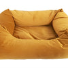 Madison Friends Hundekorb Velvet Gelb