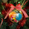 Cupid Comet Jingle Bells Weihnachtsball mit Spielzeugkatze