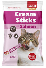 Sanal Cream Sticks Katzenlachs - afbeelding 1