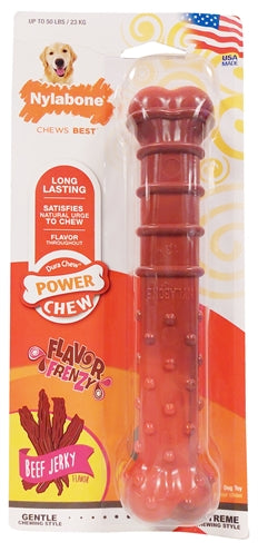 Nylabone texturiertes Dura Chew Beef Jerkey für harte Beißer