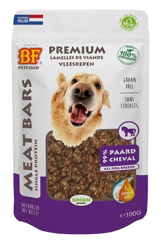 Biofood -Fleischbars Pferd