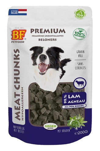 Biofood -Fleischstücken Lamm