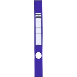 Rückenetiketten langlebig 60 x 390 mm blau 10 Stück