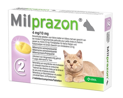 Krka Milprazon Wormingstablets Katze