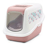 Savic Kattenbak Nestor Impression Flamingo Pink White