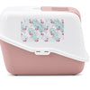 Savic Kattenbak Nestor Impression Flamingo Pink White