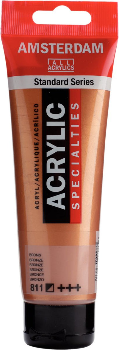 Acrylfarbe der Amsterdamer Standardserie, Tube 120 ml, Bronze 811