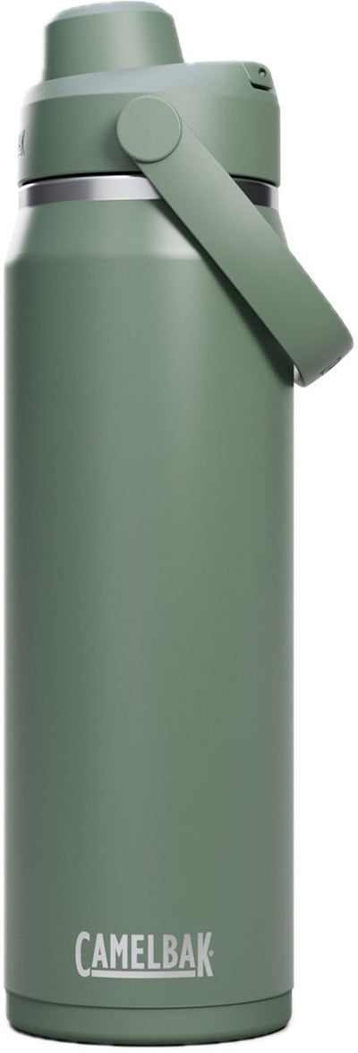 Camelbak Thrive Chug Trinkflasche – 750 ml – Edelstahl – mit Schraubverschluss – Isolierwasserflasche – grün