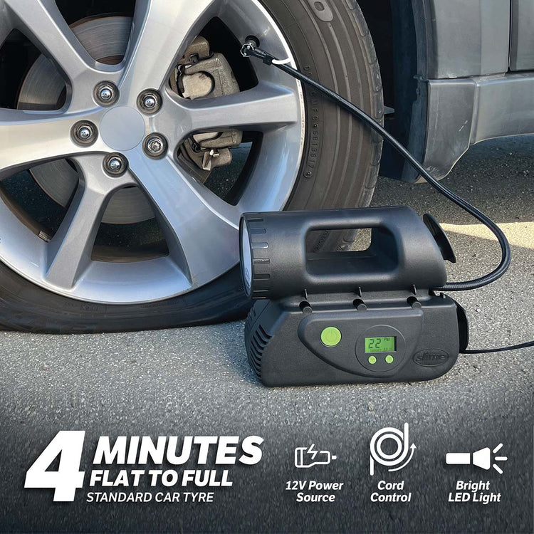Slime Deluxe 12V digitaler Reifenfüllkompressor