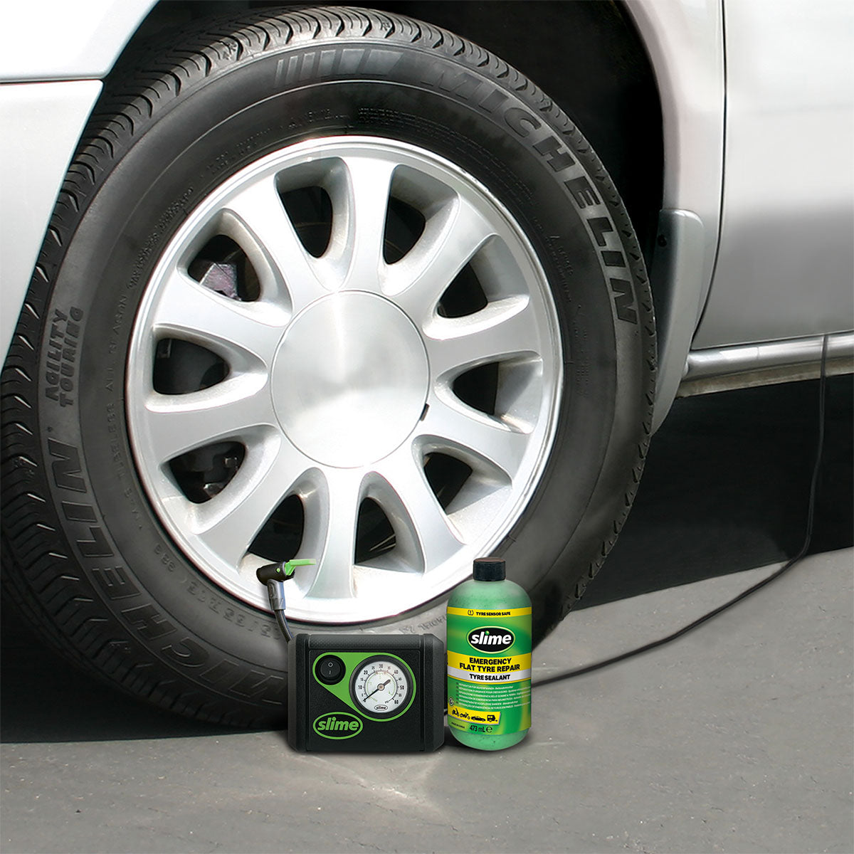 Slime Smart Repair Notfall-Reparaturset für platte Reifen