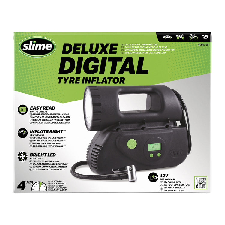 Slime Deluxe 12V digitaler Reifenfüllkompressor