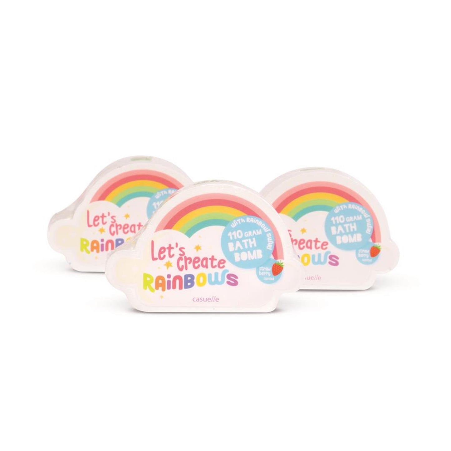 Bath Bruisball Cloud mit Regenbogenfarben