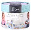 Jipy Blokkenton Hout Uni 48-Stück